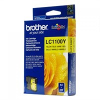 Click here for more details of the Brother Yellow Ink Cartridge 6ml - LC1100Y