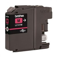 Click here for more details of the Brother Magenta Ink Cartridge 4ml - LC121M