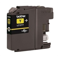 Click here for more details of the Brother Yellow Ink Cartridge 4ml - LC121Y