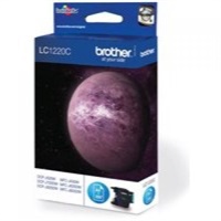 Click here for more details of the Brother Cyan Ink Cartridge 5.5ml - LC1220C