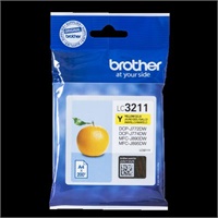 Click here for more details of the Brother Yellow Ink Cartridge 12ml - LC3211