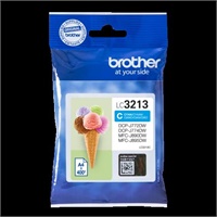Click here for more details of the Brother Cyan Ink Cartridge 10ml - LC3213C