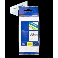 Click here for more details of the Brother Black On Clear Label Tape 36mm x 8