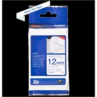 Click here for more details of the Brother Blue On White Label Tape 12mm x 3m