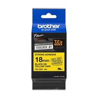 Click here for more details of the Brother Black On Yellow Strong Label Tape