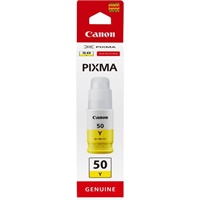 Click here for more details of the Canon GI-50Y Yellow Standard Capacity Ink
