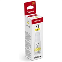Click here for more details of the Canon GI51Y Yellow Standard Capacity Ink B