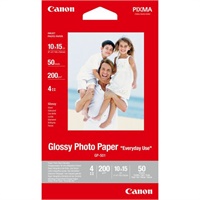 Click here for more details of the Canon GP-501 4 x 6 inch Glossy Photo Paper
