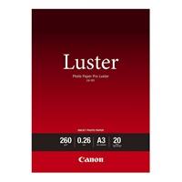 Click here for more details of the Canon LU-101 A3 Luster Paper 20 Sheets - 6