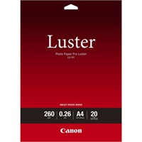 Click here for more details of the Canon LU-101 A4 Luster Paper 20 Sheets - 6