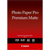 Click here for more details of the Canon PM-101 A3 Premium Matte Photo Paper