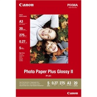 Click here for more details of the Canon PP-201 Glossy Photo Paper A3 20 Shee