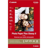 Click here for more details of the Canon PP-201 Glossy Photo Paper A4 20 Shee
