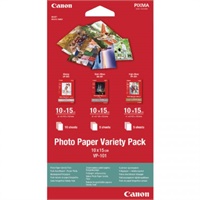 Click here for more details of the Canon VP-101 Photo Paper Variety Pack 10cm
