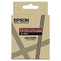 Click here for more details of the Epson LK-4RBJ Black on Matte Red Tape Cart