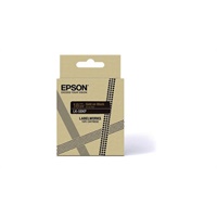 Click here for more details of the Epson LK-5BKP Gold on Metallic Black Tape