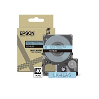 Click here for more details of the Epson LK-4LAS Gray on Soft Blue Tape Cartr