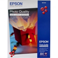 Click here for more details of the Epson A4 Photo Paper 100 Sheets - C13S0410