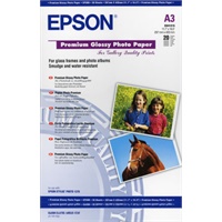 Click here for more details of the Epson A3 Glossy Photo Paper 20 Sheets - C1