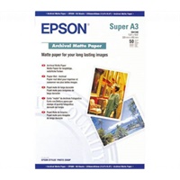 Click here for more details of the Epson A3 Plus Archival Matte Paper 50 Shee