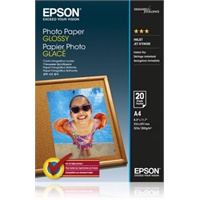 Click here for more details of the Epson A4 Glossy Photo Paper 20 Sheets - C1