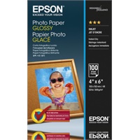 Click here for more details of the Epson Glossy Photo Paper 10 x 15cm 100 She