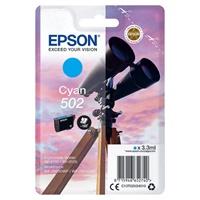 Click here for more details of the Epson 502 Binoculars Cyan Standard Capacit