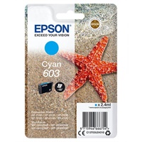 Click here for more details of the Epson 603 Starfish Cyan Standard Capacity