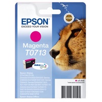 Click here for more details of the Epson T0713 Cheetah Magenta Standard Capac