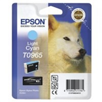 Click here for more details of the Epson T0965 Husky Light Cyan Standard Capa
