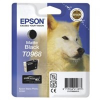 Click here for more details of the Epson T0968 Husky Matte Black Standard Cap