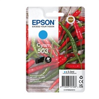 Click here for more details of the Epson Chillies 503 Cyan Standard Capacity