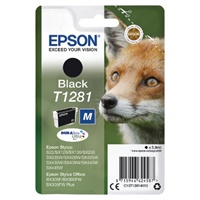 Click here for more details of the Epson T1281 Fox Black Standard Capacity In