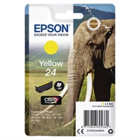 Click here for more details of the Epson 24 Elephant Yellow Standard Capacity
