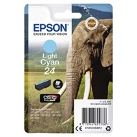 Click here for more details of the Epson 24 Elephant Light Cyan Standard Capa