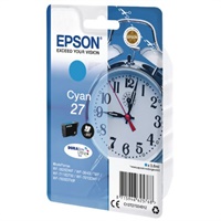 Click here for more details of the Epson 27 Alarm Clock Cyan Standard Capacit