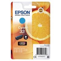 Click here for more details of the Epson 33 Oranges Cyan Standard Capacity In