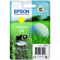 Click here for more details of the Epson 34 Golfball Yellow Standard Capacity