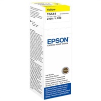 Click here for more details of the Epson 664 Yellow Ink Cartridge 70ml - C13T