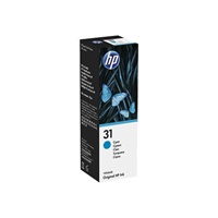 Click here for more details of the HP 31 Cyan Standard Capacity Ink Bottle -
