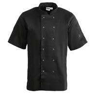 Click here for more details of the Whites Vegas Chefs s/s Jacket, Black - med
