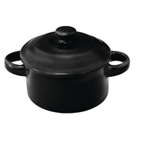 Click here for more details of the Olympia Mini Round Pots - black