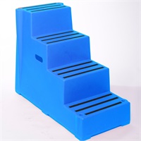 Click here for more details of the Heavy Duty Mounting Block-Four Step BLUE