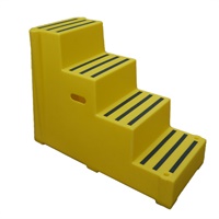 Click here for more details of the Heavy Duty Mounting Block-Four Step Yellow