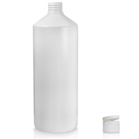 Click here for more details of the White 1lt CONTAINER with cap