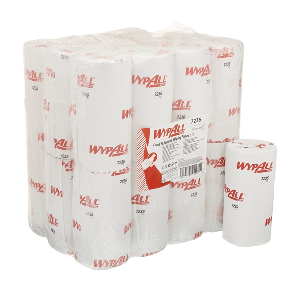 Click for a bigger picture.Wypall L10 Food Hygiene Wiping Paper x24