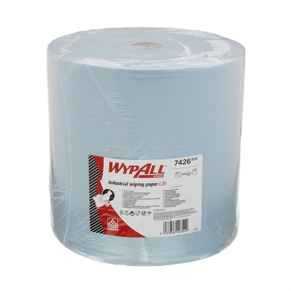 Click for a bigger picture.Wypall Industrial Wiping Paper L30 Jumbo