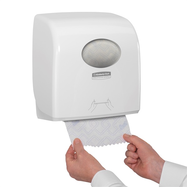 Click for a bigger picture.AQUARIUS Compact Slimroll Towel Dispenser