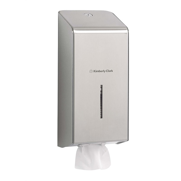 Click for a bigger picture.STAINLESS STEEL Toilet Tissuel Dispenser