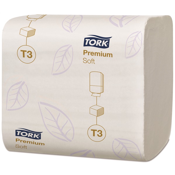 Click for a bigger picture.Tork PREMIUM 2-ply Folded Toilet Tissue